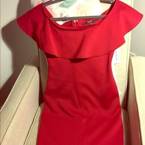 Guess size small off-shoulder red dress